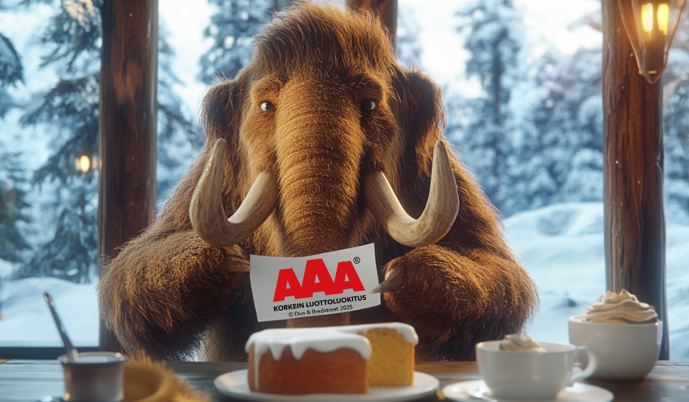 Mammuttihirsi saavutti jälleen arvostetun AAA-luottoluokituksen